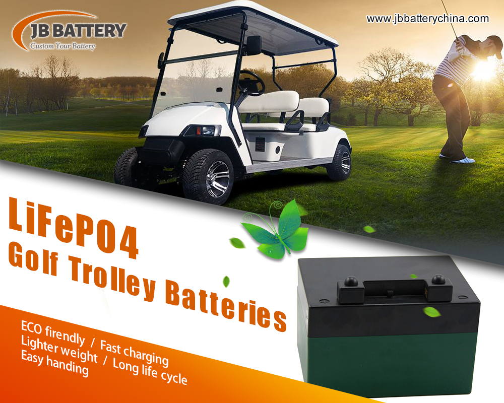 Chine Batterie de batterie de golf de golf de 48V 100ah Lithium Ion avec BMS et son idéalité