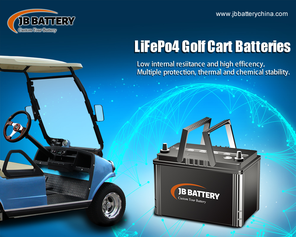 Le pack de batterie au lithium-ion personnalisé 48V 100AH ​​peut-il alimenter un véhicule électrique ou une voiture de golf?